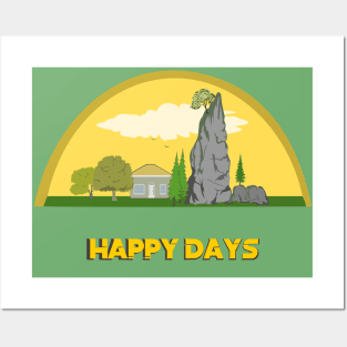 Happy days Posters and Art